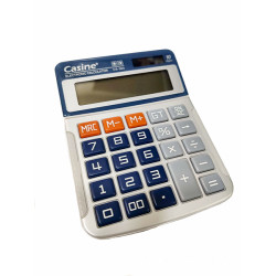 Casine Αριθμομηχανή CS-363 10 Ψηφίων σε Λευκό Χρώμα
