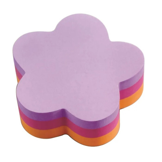 Αυτοκόλλητα χαρτάκια Post-it - λουλούδι