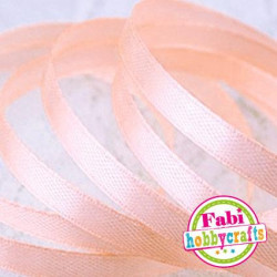 Fabi Κορδέλα Σατέν 6mm x 46m Σομόν