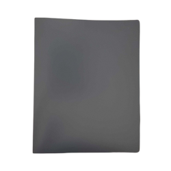 Πλαστικό κλασέρ 2 κρίκων - γκρι