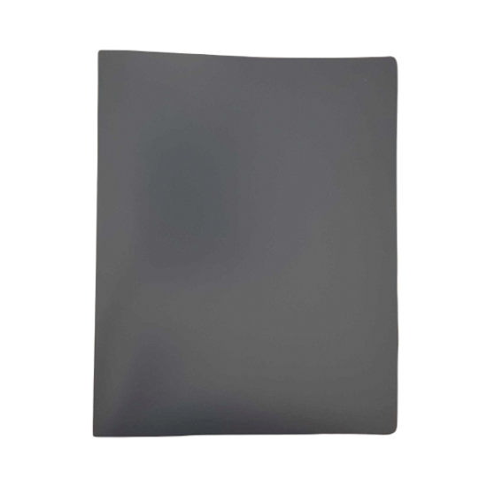 Πλαστικό κλασέρ 2 κρίκων - γκρι