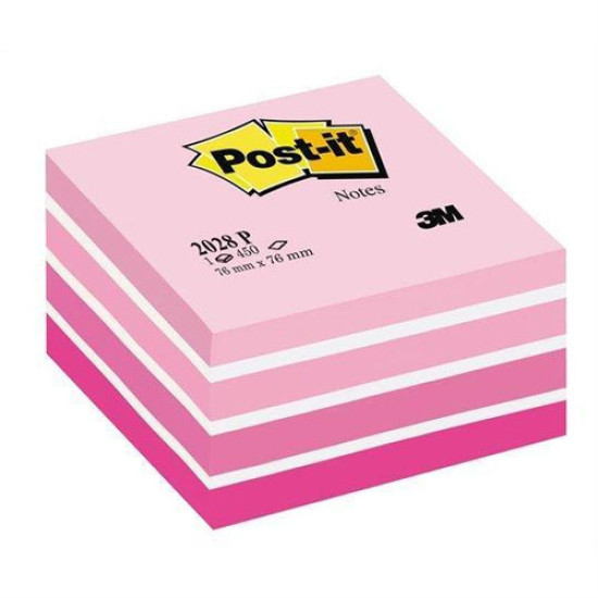3M Αυτοκόλλητα Χαρτάκια Post-it 76 x 76 mm (Ροζ/Μωβ) (450 Φύλλα) (2028P) 3M Αυτοκόλλητα Χαρτάκια Post-it 76 x 76 mm (Ροζ/Μωβ) (450 Φύλλα) (2028P)
