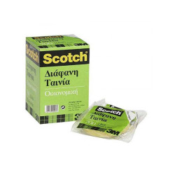 Διάφανη ταινία Scotch 15mm x 66m - διάφανο