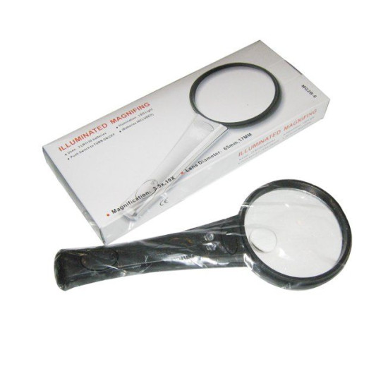 Μεγεθυντικός Φακός με Φως