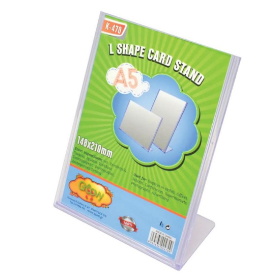 Groovy Σταντ Προβολής Μονόφυλλο Α5 K-470 A5 Groovy Σταντ Προβολής Μονόφυλλο Α5 K-470 A5