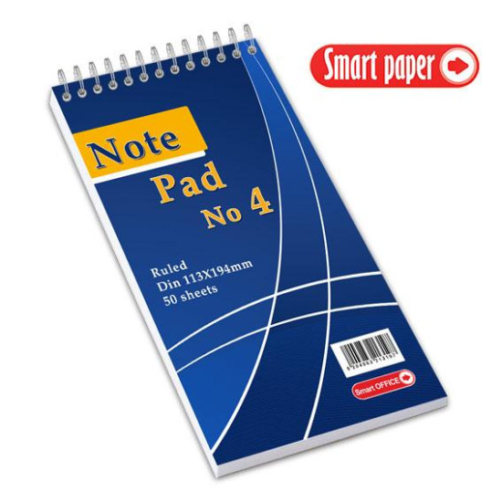 705204 - Μπλοκ Σπιράλ Ριγέ Νο4 113x194mm