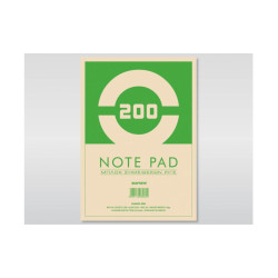 Χαρτοσύν Μπλοκ Σημειώσεων 200 Φύλλων Α4 Ριγέ [8062]
