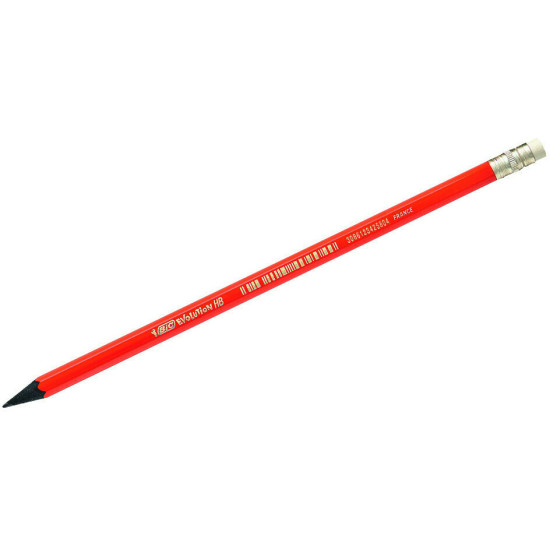 Bic Evolution Fluo Μολύβι HB με Γόμα