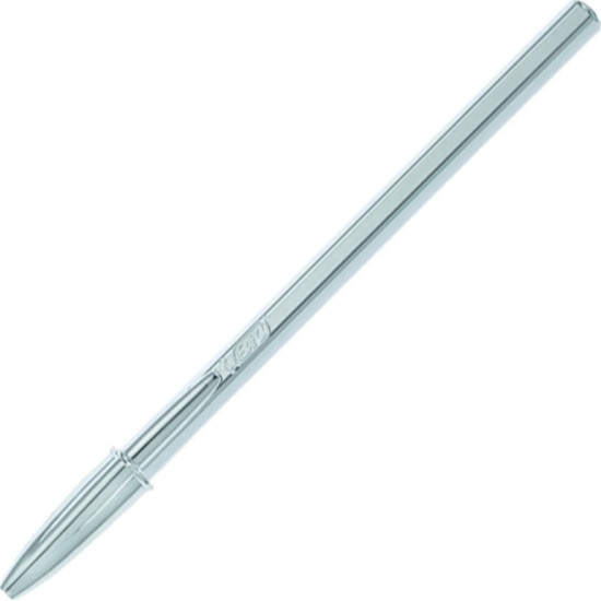 Bic Στυλό Ballpoint 1.0mm με Μαύρο Mελάνι Cristal Original Shine