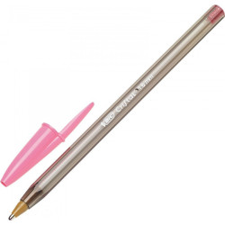 Bic Στυλό Ballpoint 1.6mm με Ροζ Μελάνι Cristal