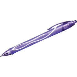 Bic Στυλό 0.7mm με Μωβ Mελάνι Gelocity Quick Dry