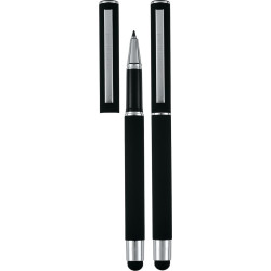 Pierre Cardin Στυλό Πολυτελείας Claudie Roller Ball Γραφίδα Αφής σε Μαύρο Χρώμα