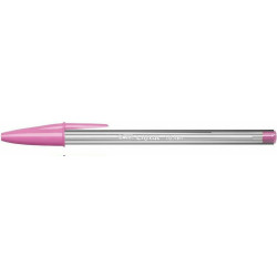 Bic Στυλό Ballpoint 1.6mm με Ροζ Μελάνι Cristal