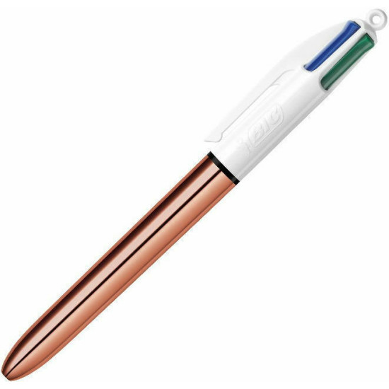 Bic Στυλό Ballpoint 1.0mm 4 colours Shine Rose Gold
