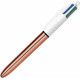 Bic Στυλό Ballpoint 1.0mm 4 colours Shine Rose Gold