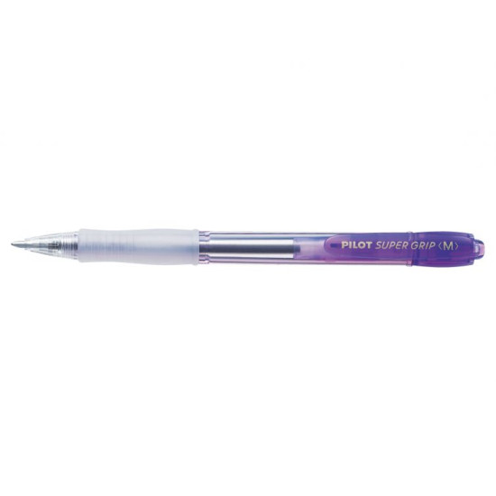 Στυλό Pilot Super Grip M - μωβ