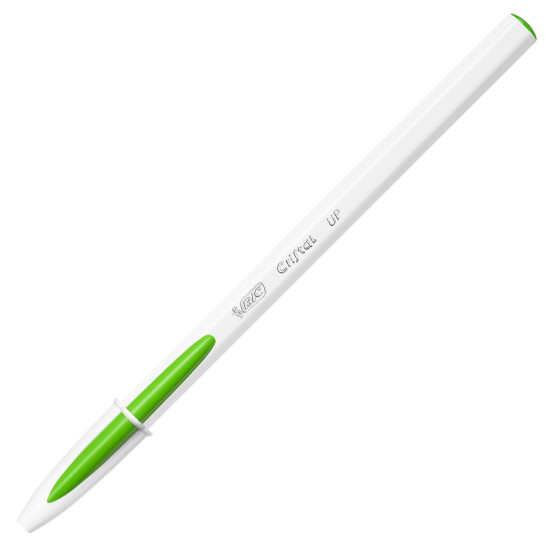 Bic Στυλό Ballpoint 1.2mm με Λαχανί Mελάνι Cristal Up Light Green