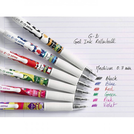 Pilot G-2 Mika Limited Edition Gel 0.7mm Φούξια