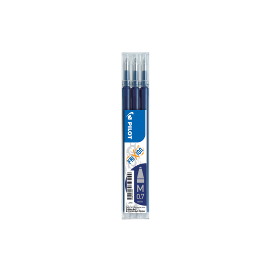 PILOT ΑΝΤ/ΚΟ FRIXION BALL 0.7 BLS-FR7-BB BLUE BLACK 3Τ.