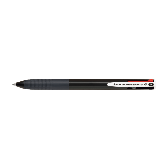 PILOT ΣΤΥΛΟ SUPERGRIP G.4 1.0mm 4ΧΡΩΜΟ BPKGG-35M ΜΑΥΡΟ 12T.