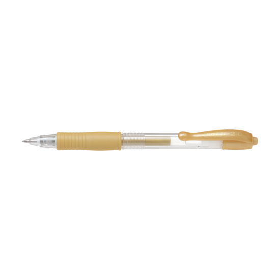 Pilot Στυλό Gel 0.7mm με Χρυσό Μελάνι G-2 Μεταλλιζέ