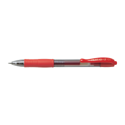 Pilot Στυλό Gel 0.7mm με Κόκκινο Mελάνι G-2 Medium