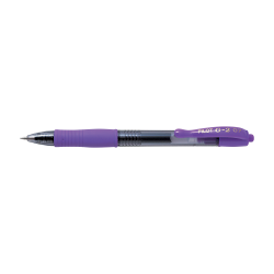 Pilot G-2 Στυλό Gel 0.7mm Μωβ με Μωβ Μελάνι