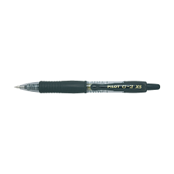 Pilot G-2 Pixie Στυλό Gel Μαύρο με Μαύρο Μελάνι