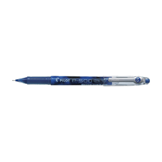Pilot P-500 Στυλό Gel 0.5mm Μπλε με Μπλε Μελάνι