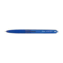 Pilot Super Grip G Retractable Στυλό Ballpoint 0.7mm Μπλε με Μπλε Μελάνι