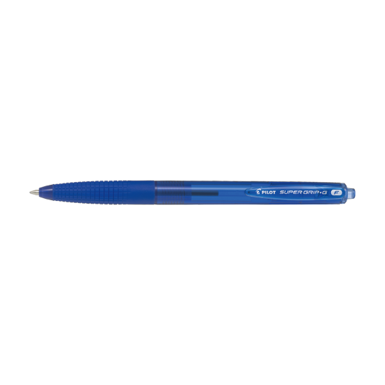 Pilot Super Grip G Retractable Στυλό Ballpoint 0.7mm Μπλε με Μπλε Μελάνι