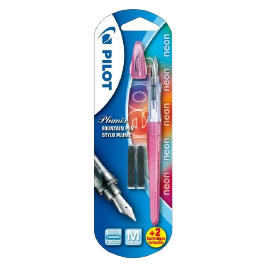 PILOT ΠΕΝΑ ΚΑΛΛΙΓΡΑΦΙΑΣ & 2 ΑΜΠΟΥΛΕΣ BLISTER 3T MEDIUM FCD-PX-N ΑΣΣΟΡΤΥ BBL