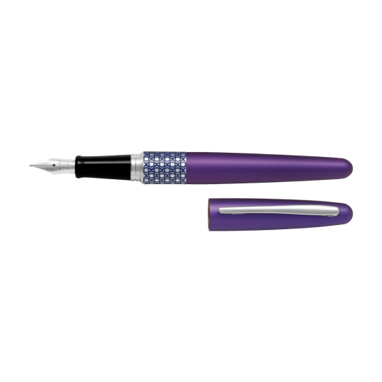 PILOT ΠΕΝΑ MR3 MEDIUM RETRO POP ΜΕΤ.ΜΩΒ ΜΕ ΚΟΥΤΙ