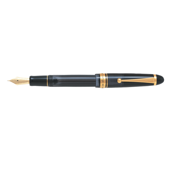 PILOT ΠΕΝΑ 14Κ. CUSTOM 823 MEDIUM FKKE-3MRP-TB-M ΔΙΑΦΑΝΗ ΜΑΥΡΗ