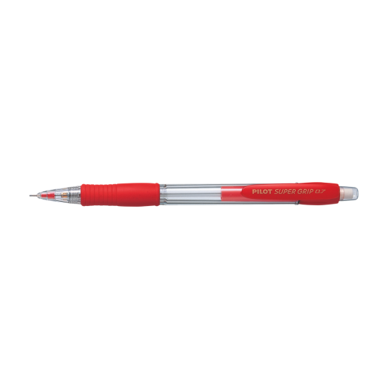 PILOT ΜΟΛΥΒΙ ΜΗΧ. 0.7 SUPER GRIP H-187 ΚΟΚΚΙΝΟ