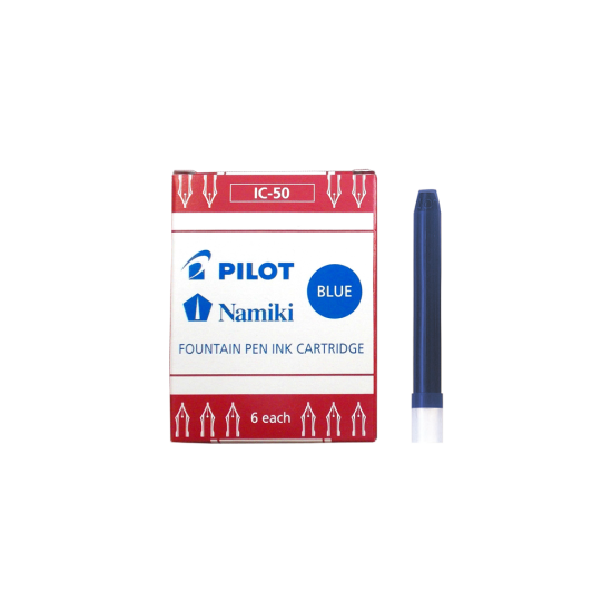 PILOT ΜΕΛΑΝΙ ΑΜΠΟΥΛΑ IC-100 ΜΠΛΕ ΣΕΤ 12T.