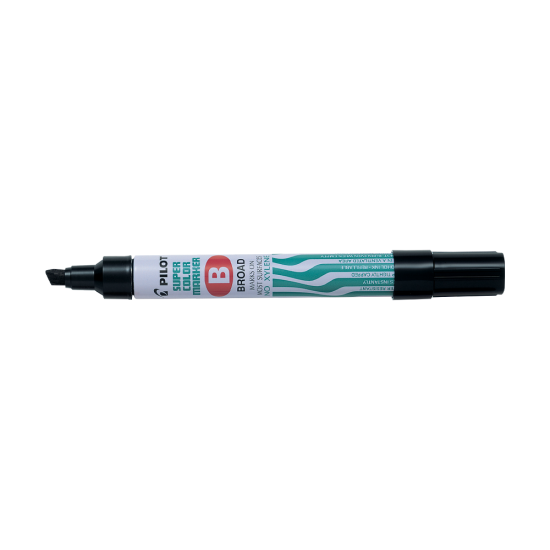 Pilot Supercolor Μαρκαδόρος Ανεξίτηλος 4.5mm Μαύρος