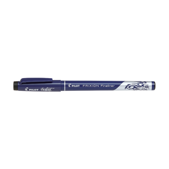 PILOT ΜΑΡΚ.FRIXION FINELINER ΜΑΥΡΟ