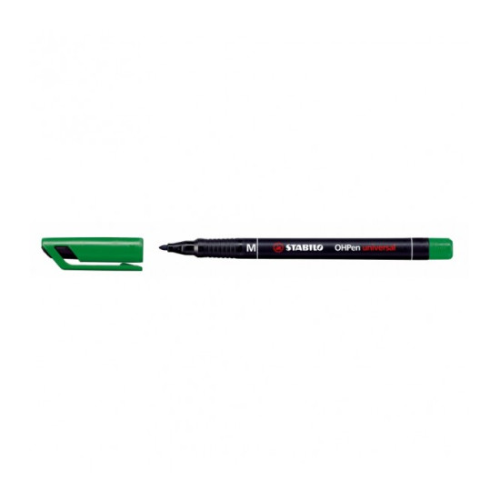 Stabilo ΟΗPen Universal M Μαρκαδόρος Διαφανειών 1mm Πράσινος