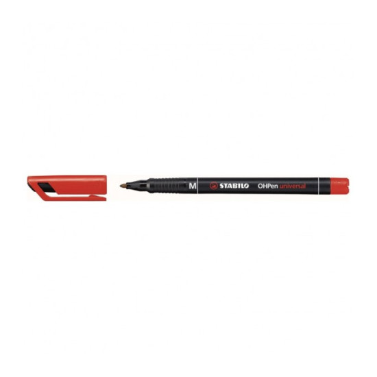 Stabilo ΟΗPen Universal M Μαρκαδόρος Διαφανειών 1mm Κόκκινος Stabilo ΟΗPen Universal M Μαρκαδόρος Διαφανειών 1mm Κόκκινος