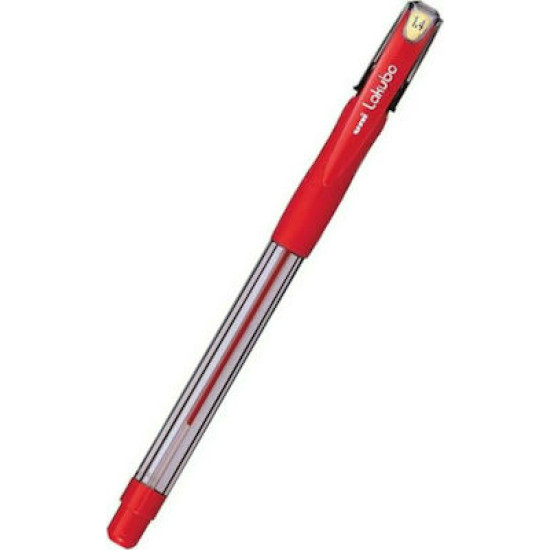Uni-Ball Στυλό Ballpoint 1.4mm με Κόκκινο Mελάνι Lakubo SG-100