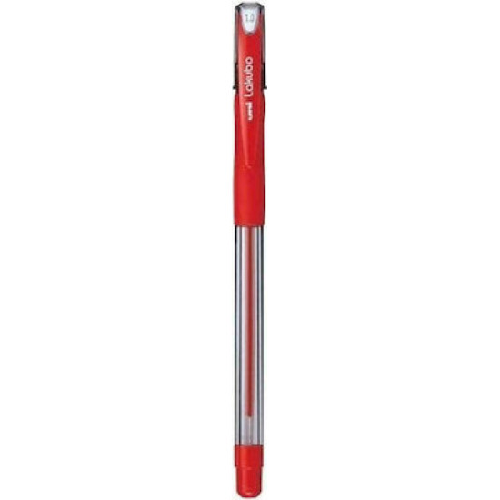 Uni-Ball Στυλό Ballpoint 1.0mm με Κόκκινο Mελάνι Lakubo SG-100