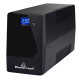 Powertech UPS Line-Interactive 1050VA 630W με 2 Schuko Πρίζες [PT-1050LCD]