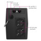 Powertech UPS Line-Interactive 1050VA 630W με 2 Schuko Πρίζες [PT-1050LCD]