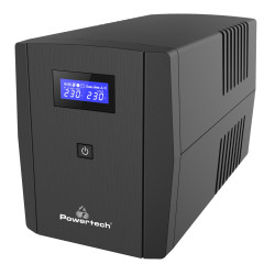 Powertech UPS Line-Interactive με Οθόνη 2200VA 1320W με 4xSchuko 2x RJ45/RJ11 USB Type B [PT-1298]