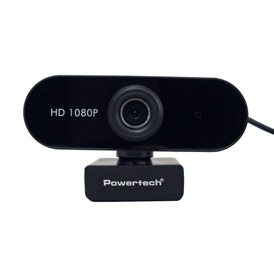 Powertech Web Camera HD 1080p 2MP 1.5m Μαύρη [PT-1382]