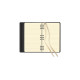 Castelli Σημειωματάριο Σπιράλ Ivory Ριγέ με Λάστιχο 13x21cm Arizona Μπλε