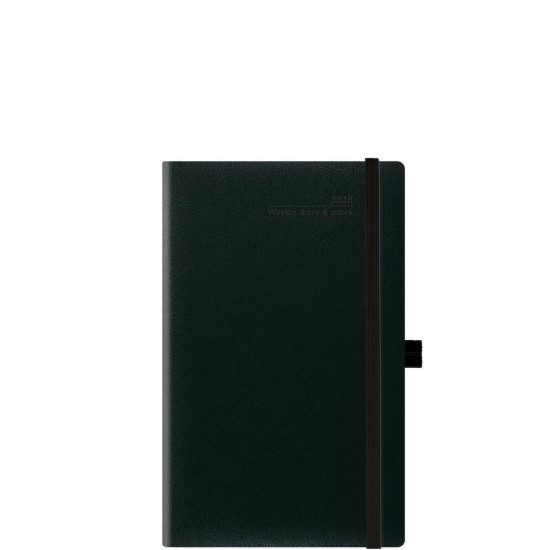 Castelli Εβδομαδιαίο Ημερολόγιο 2026 13x21cm Sherwood Μαύρο