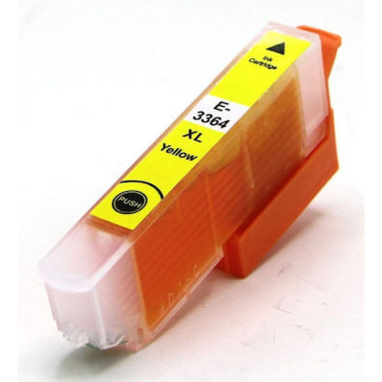Συμβατό Μελάνι Εκτυπωτή InkJet Epson 6433XL (C13T33644012) Κίτρινο
