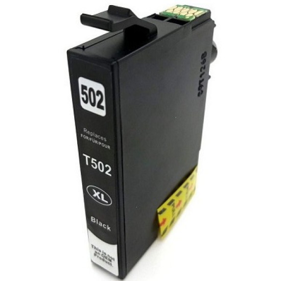 Συμβατό Μελάνι Εκτυπωτή InkJet Epson 502XL (C13T02W14010) Μαύρο